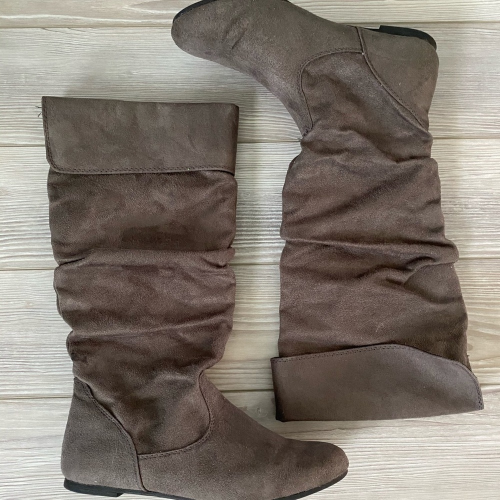 Grey Boots